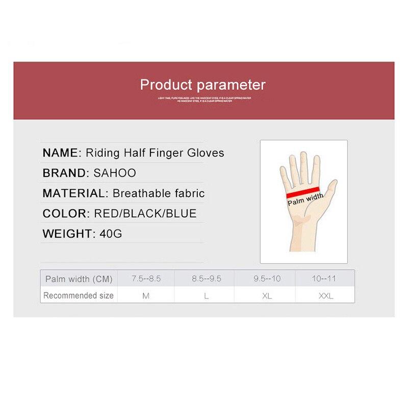 Mtb Sport Fiets Half Vinger Fietsen Handschoenen Zomer Ademende Outdoor Fiets Handschoen Silicon Pad Gel Palm Fietsen Apparatuur