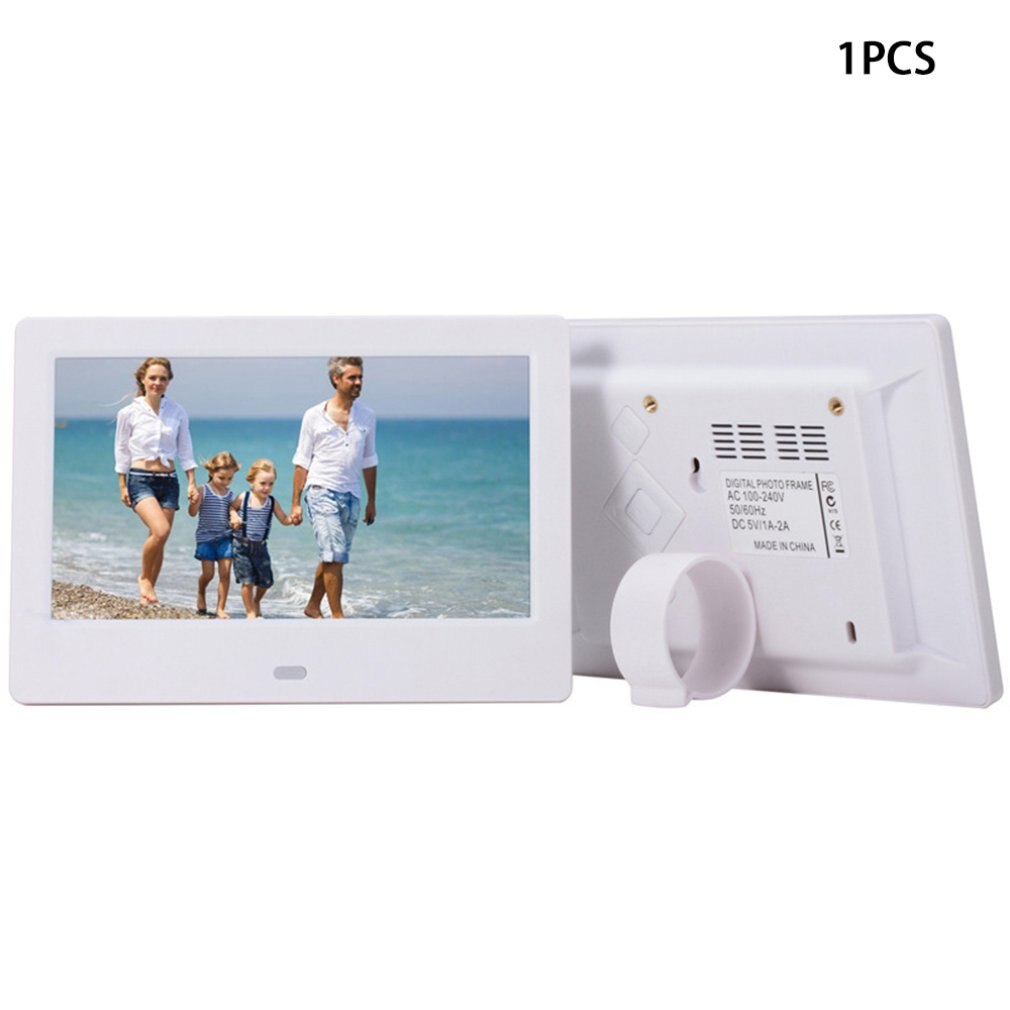 7 Inch Lcd Breedbeeld Hd Led Elektronische Fotoalbum Digitale Fotolijst Muur Reclame Machine