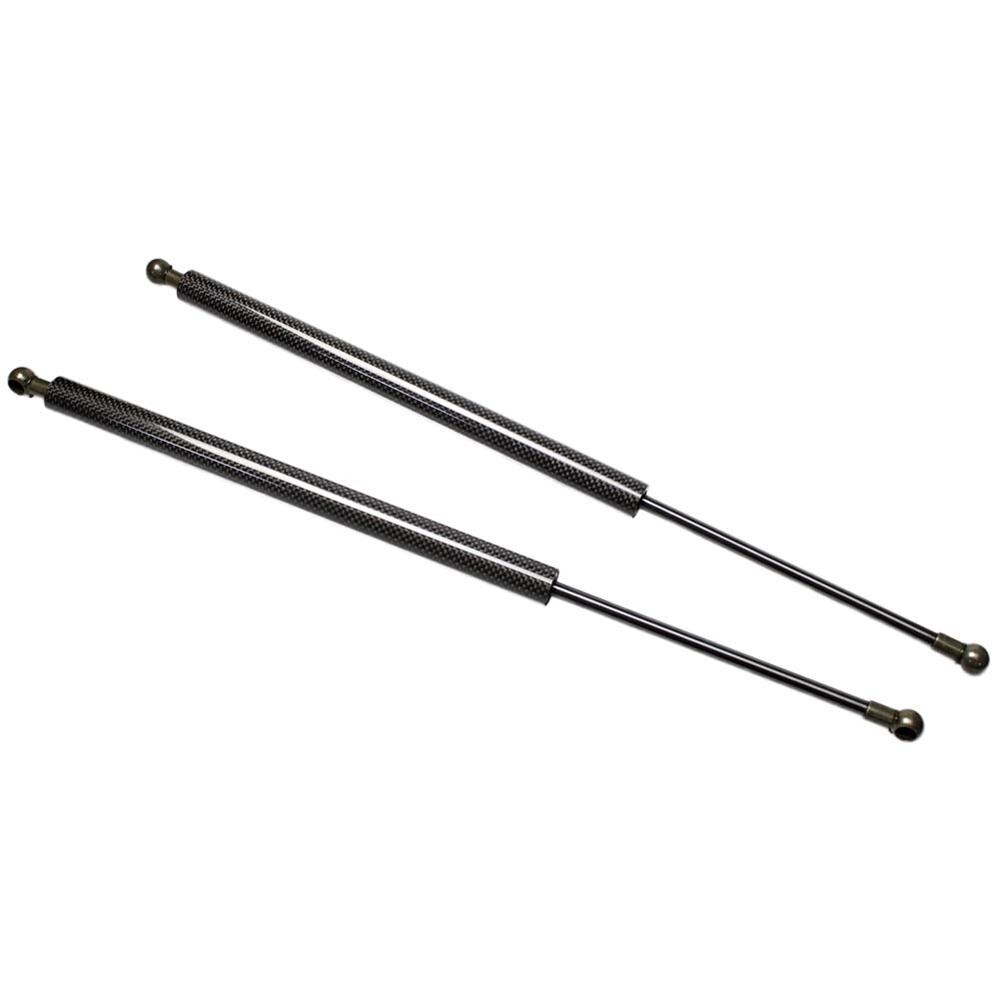 for Toyota WISH ZGE20W Mini Van Front Hood Bonnet Gas Struts Lift Support Shock Damper Carbon Fiber: Carbon Fiber Black