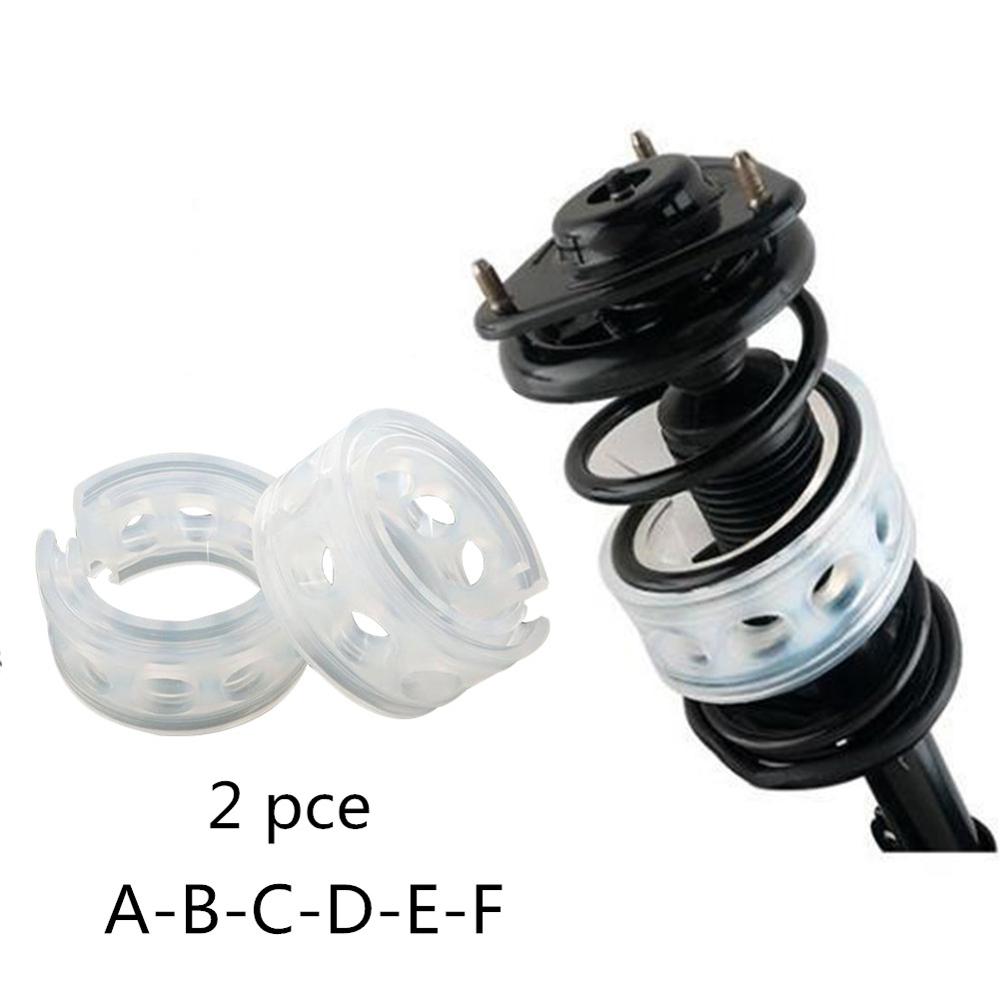 2Pcs Car Styling Avtobafery Suspension Shock Absorber Spring Bumper Power Auto Buffers Accessories Car Buffer Cushions