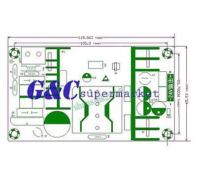 AC 100-240V to DC 24V 9A Power Supply AC-DC switch Power Supply module