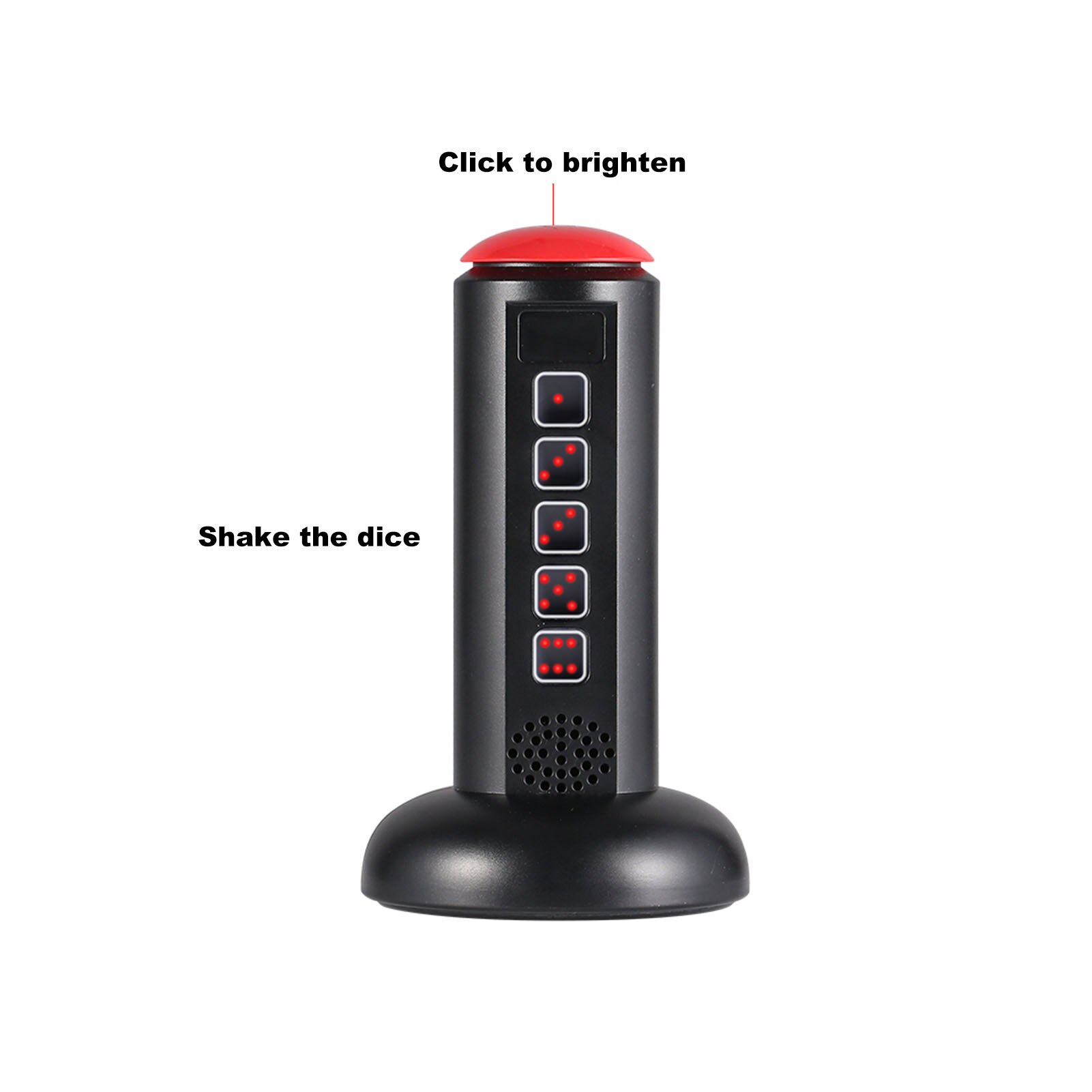 Electronic Dice Cup Games With LED Display Pub Bar Family Party Entertainment Fun Game Toys For Travel