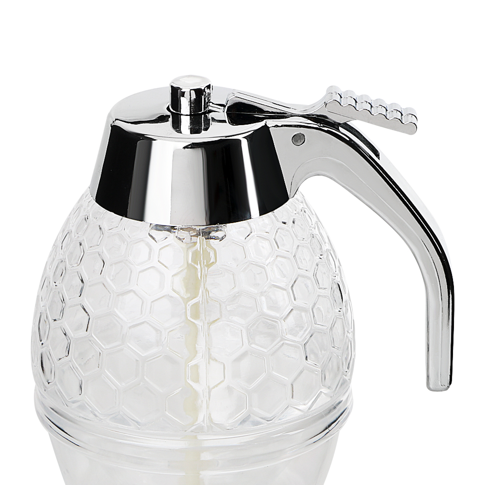 Honning dispenser glas anti-dryp bihonning krukke beholder dryp squeeze flaske kedel opbevaring grydeholder saft sirup kop