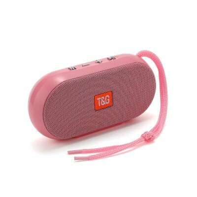 Multifunctionele Bluetooth Speaker Draadloze Speaker Draagbare Bluetooth Card Draadloze Creatieve Audio: Pink