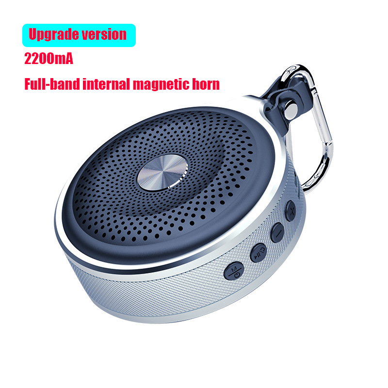 Mini Bluetooth Speaker Outdoor Hifi Subwoofer Portable Hands-free Call Music Sound Box TF Card MP3 Player Computer Loudspeaker: Orange