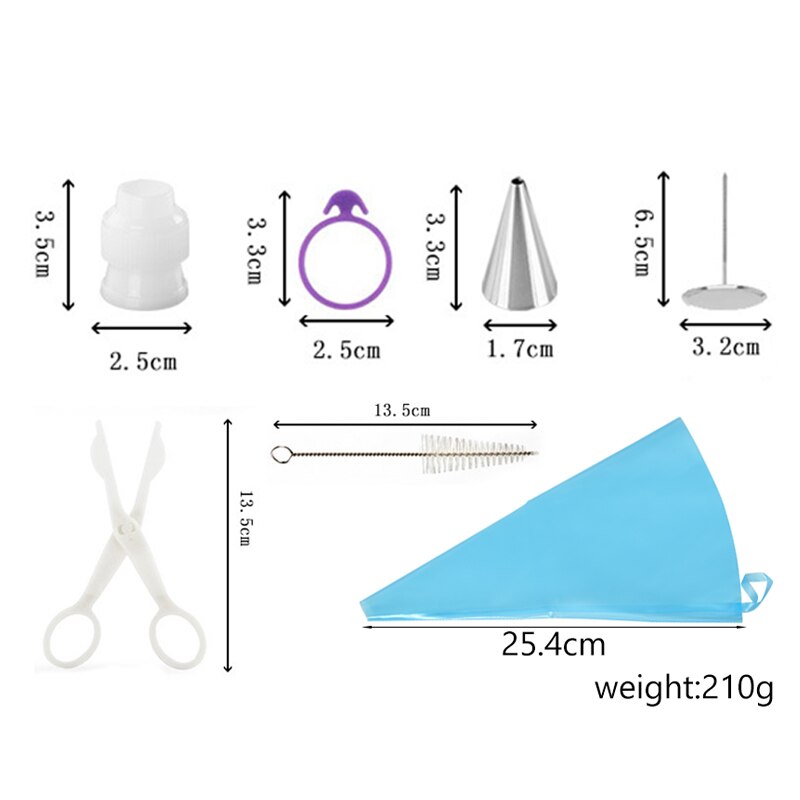 40Pcs Diy Leaf/Star/Rosette Piping Tips Set Pastry Nozzles Piping Bag Nozzles Nozzles Cake Making/Decorating/Icing Tools 057