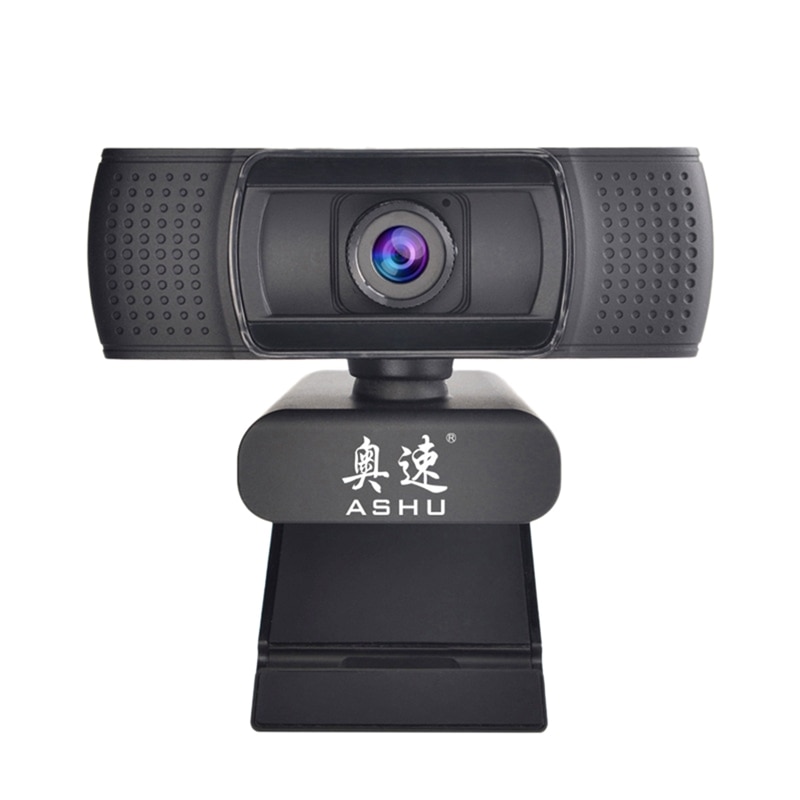 ASHU HD 1080P H601 Computer Digital Camera USB Camera Plug and Play PC Camera: Default Title