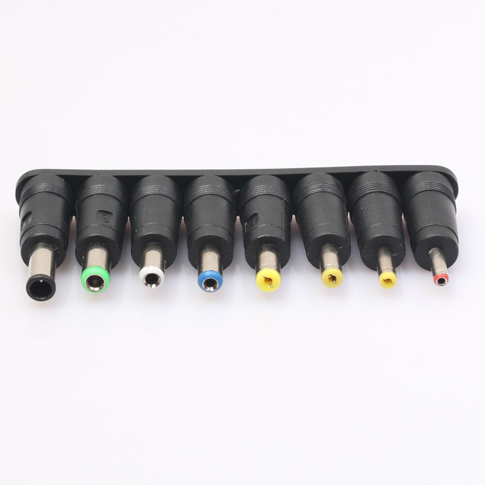 8PC Laptop Charger Adapter Universal AC DC Power Charger Adapter Tips For Laptop Notebook Computers Computer Accessories 20#27