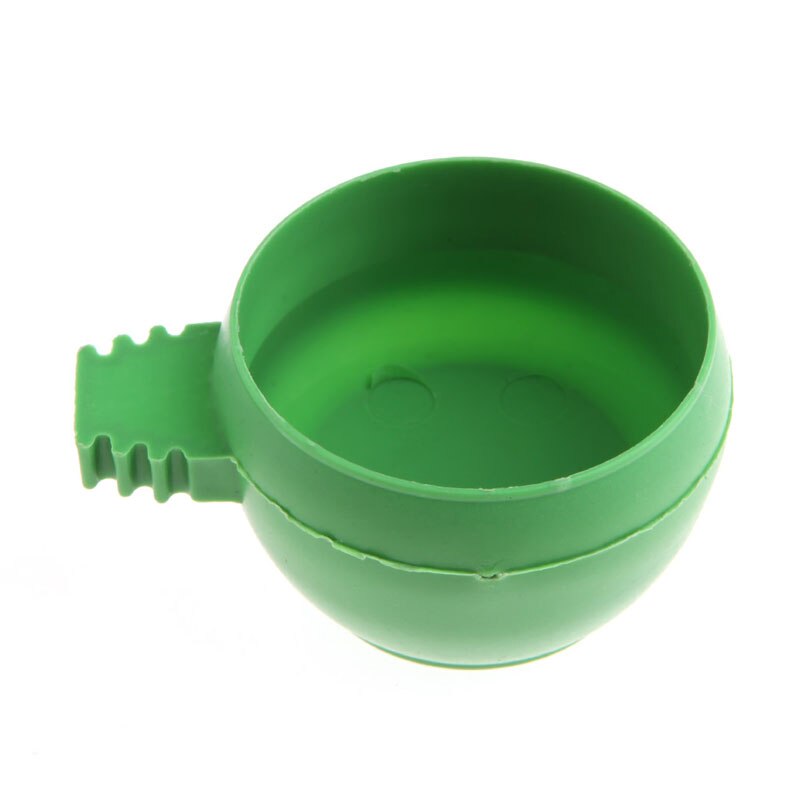 Alimentador de aves de tamaño S/M/L, Mini comida para loros, cuenco de agua, jaula de plástico para palomas, taza de arena, alimentación, 1 ud.