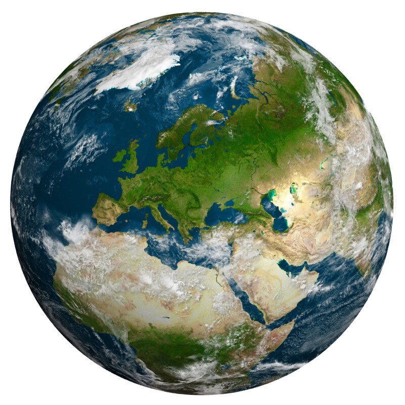 500/1000 bitar pussel färgglad regnbåge rund geometrisk fotopussel vuxenpussel barn leksaker heminredningsleksak: Europa -1000 st