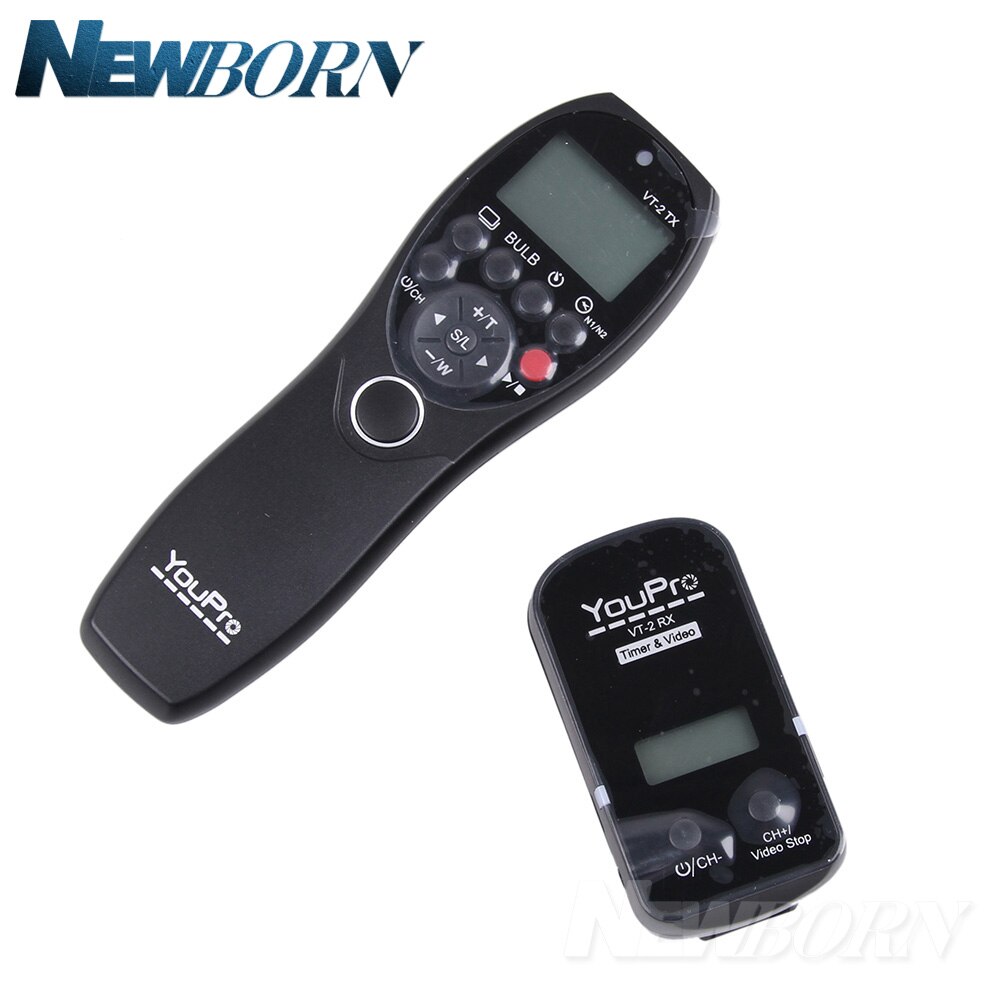 YouPro VT-2/S3 Liberação Do Obturador Controle Remoto Sem Fio Transmissor Receptor para Sony a7/a7R/a7S/a6300/a6000/a5100/a5000