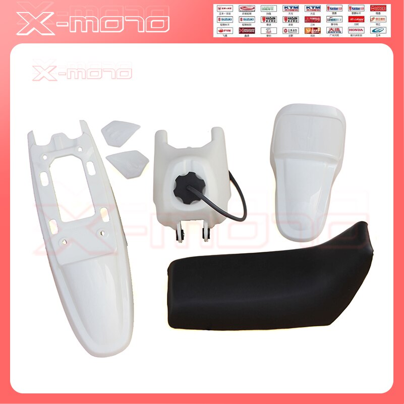 Carrosserie Plastic Kuip Body Kit Voor Yamaha PW50 PY50 Pw 50 Pee Wee Plastic Spatbord Lichaam Seat Gas Tank Kit