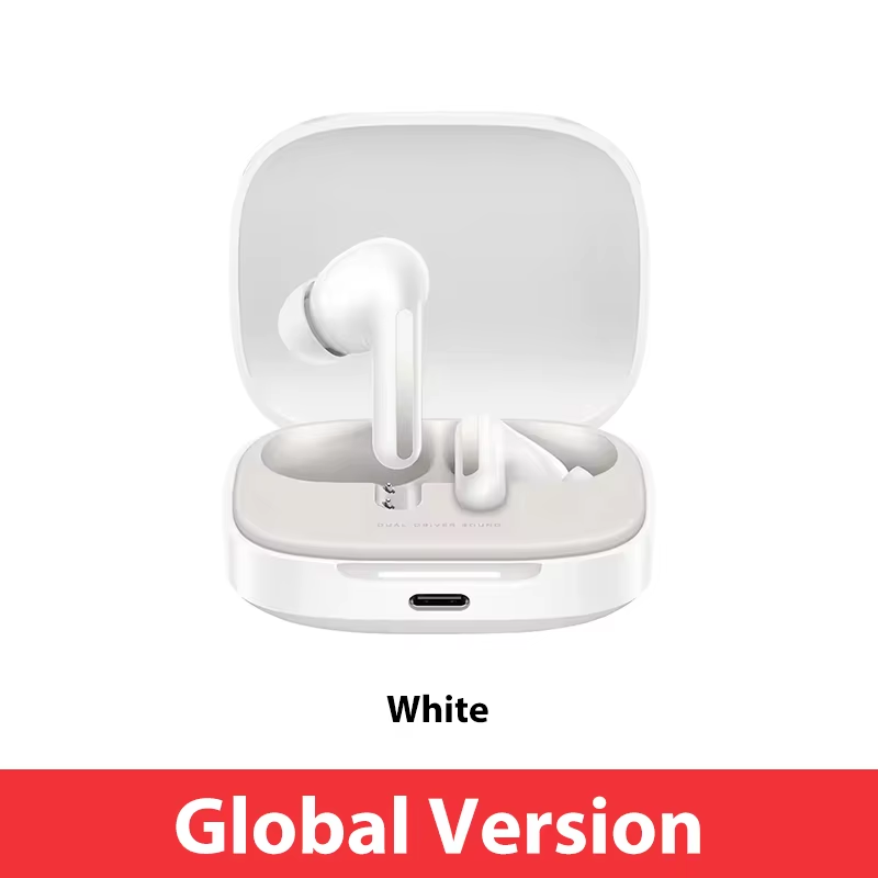 Xiaomi Redmi Buds 6 Global Version Up to 49dB active noise cancellation Up to 42 hours of listening with charging case: Blue