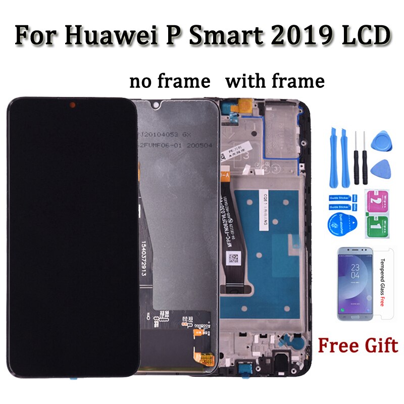 100% Origineel Voor Huawei P Smart Lcd-scherm Met Touch Screen Digitizer Vergadering Met Frame Voor P Smart reparatie Deel