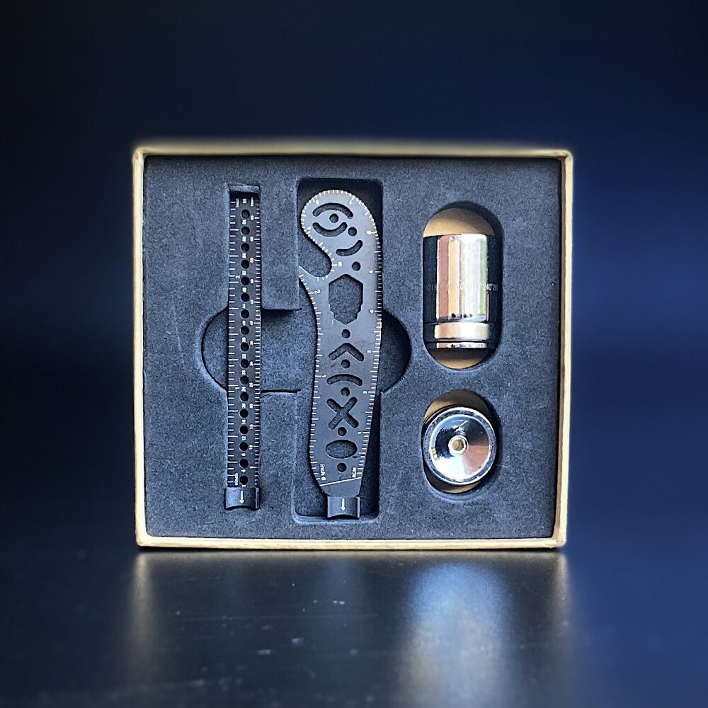 Multifunction Ruler Opener Mini Compass Protractor Combo-Circles Drawing The Most Versatile and Portable Tool