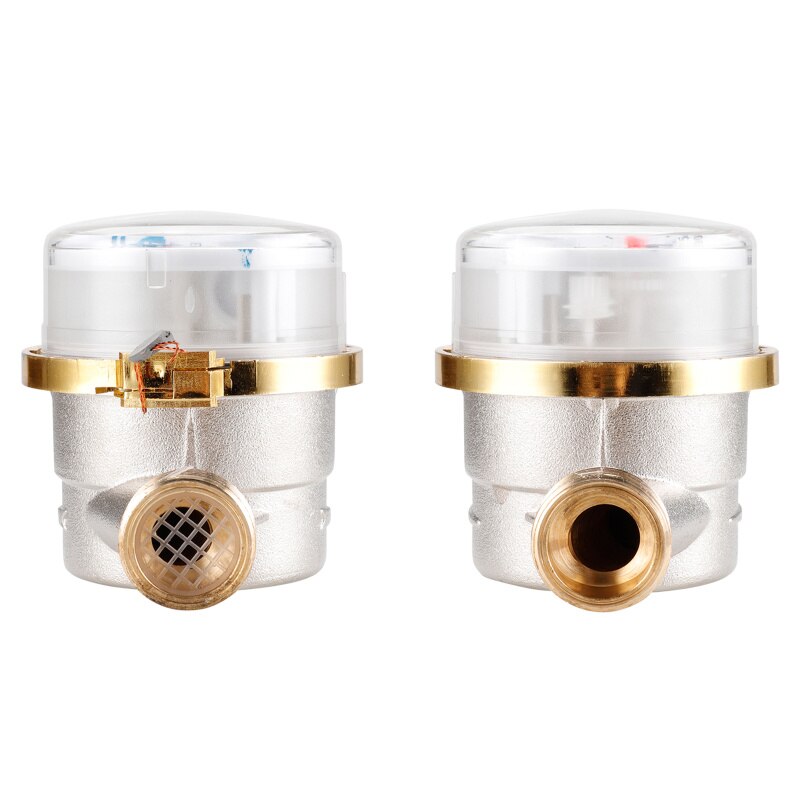 Digital Display Water Meter Household Mechanical Rotary Wing Cold Water Meter E-type Pointer Combination Meter Flow Meters