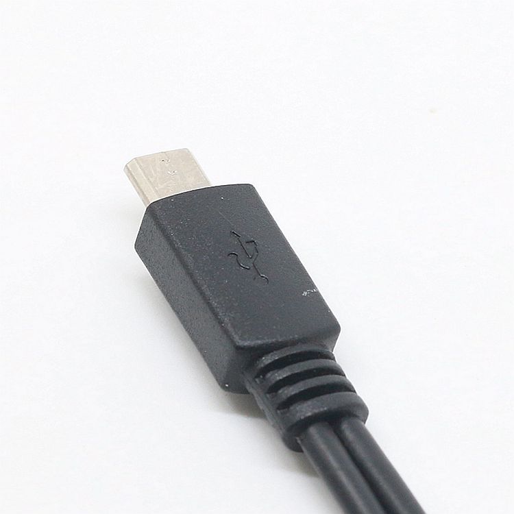 Micro USB Male Naar USB Vrouwelijke Host OTG Kabel USB Power Kabel Y Splitter 3 In 1