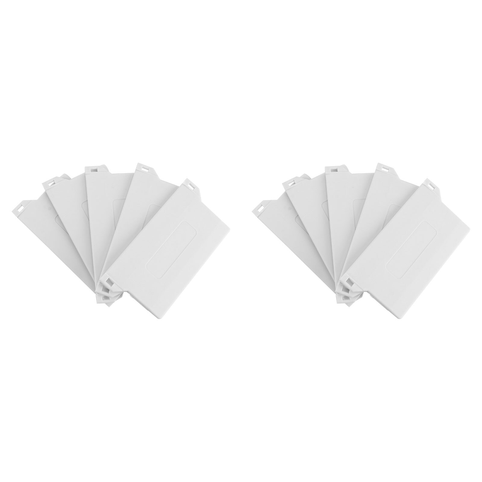 10PCS 89mm Plastic Bottom Plate for Vertical Blind Portable Bottom Weights Slats Vertical Blind Fittings Roller Accessories