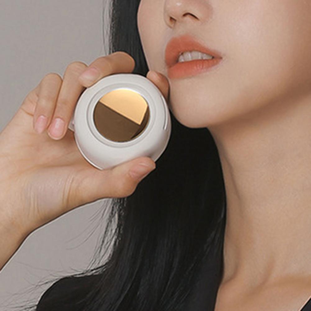 Usb Charged Fans Mini Handheld Fan Clip Adjustable Fawn Cartoon Electric Fan With Light Quiet Travel Outdoor Cooling Fans