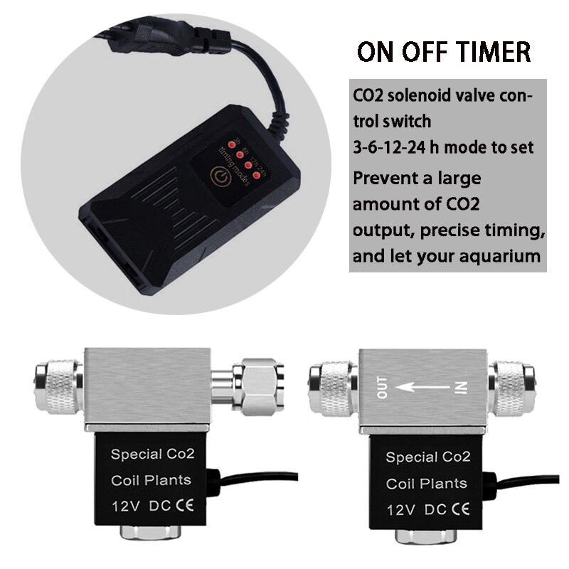 Aquarium Timer CO2 Magneetventiel Led Verlichting En Andere Generator Timing Schakelaar Huishoudelijke Apparaten Vier Speed Cyclus Timing Modus