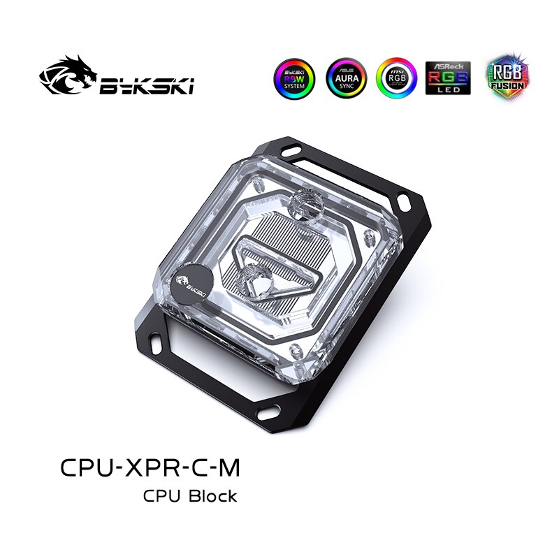 Bykski CPU Liquid Cooling Block Cooler RGB for AMD AM2 AM3 AM4 CPU-XPR-C-M