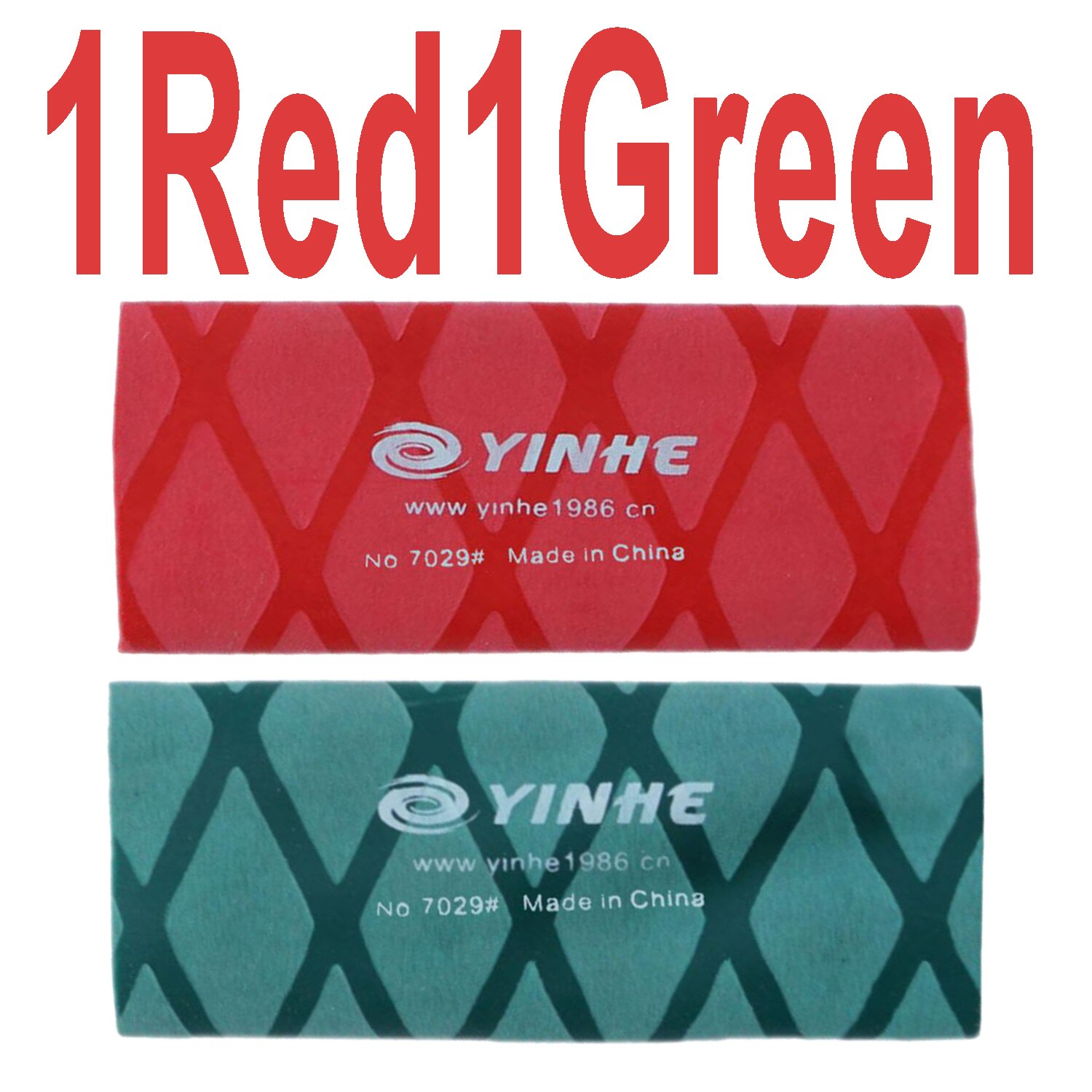 2pcs YINHE galaxy overgrip for table tennis racket handle tape heat-shrinkable ping pong set bat grips sweatband Accessories: YH 1Red1Green