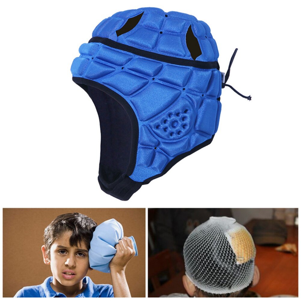 Chapeau de gardien de but de Football pour enfants, casquette robuste, rouleau de patinage pour enfants, protecteur de tête , outils de plein air