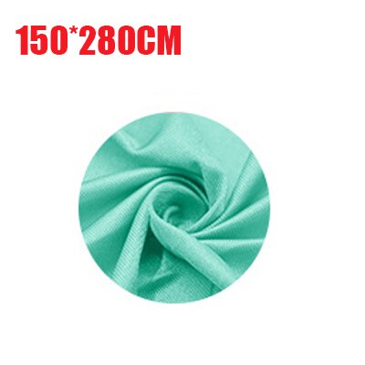 150*280CM bambini adulti cotone all&#39;aperto altalena coperta amaca coccole fino a terapia sensoriale bambino morbido elastico pacco altalena costante: Lake Green 150