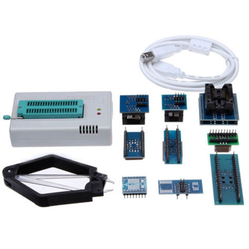 Mini Pro TL866CS USB BIOS Universal Programmer Kit With 9 Pcs Adapter