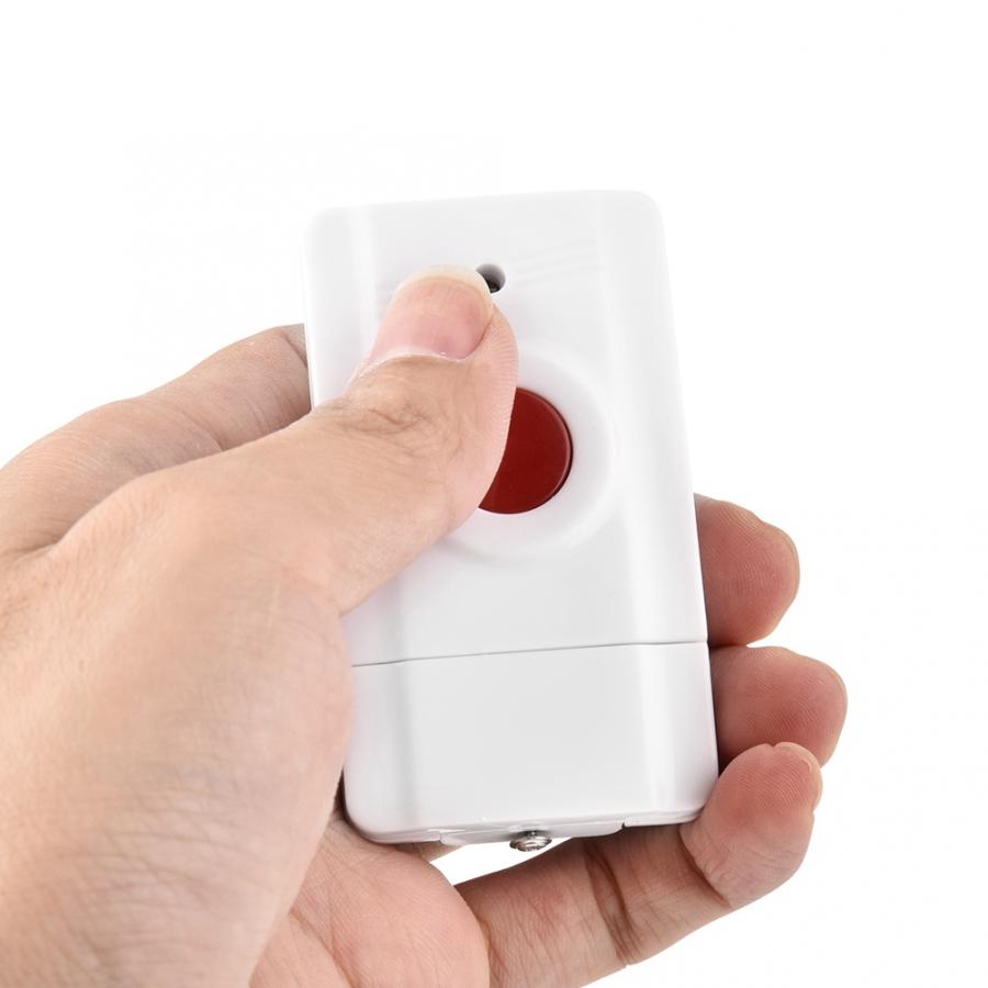 433MHz Wireless Emergency Button Security Alarm System Home Burglar Alarm Sensor 12V 23A