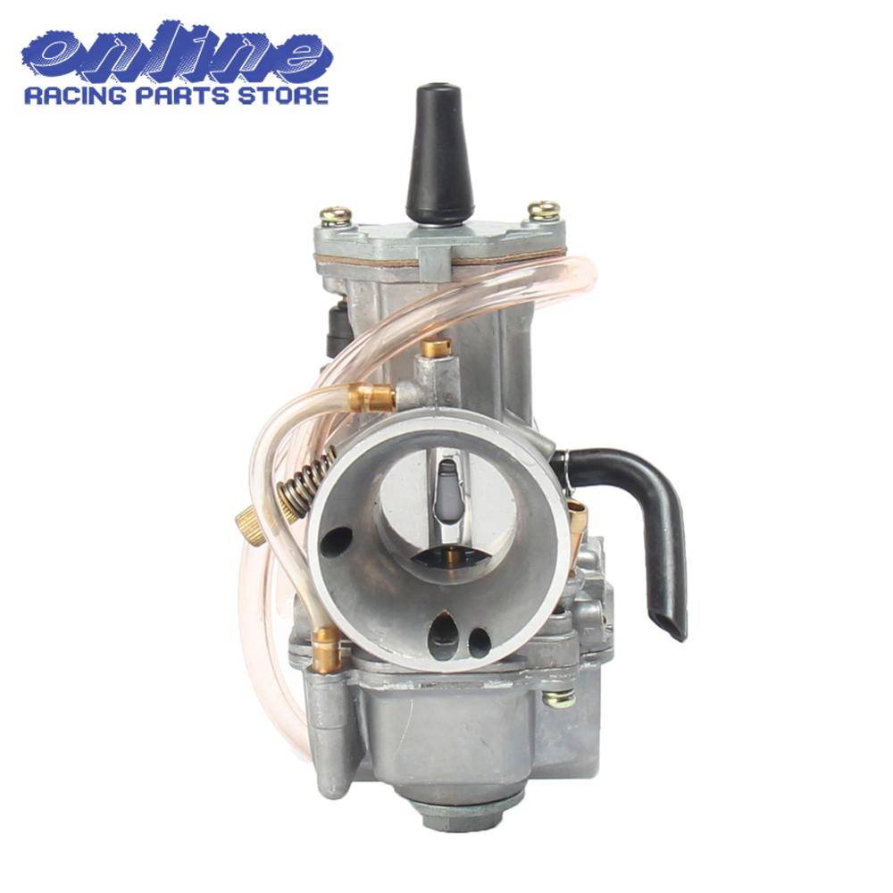 Carb for koso pwk28 carburetor Carburador 28mm with power jet fit on 2T/4T motorcycle engine racing motor