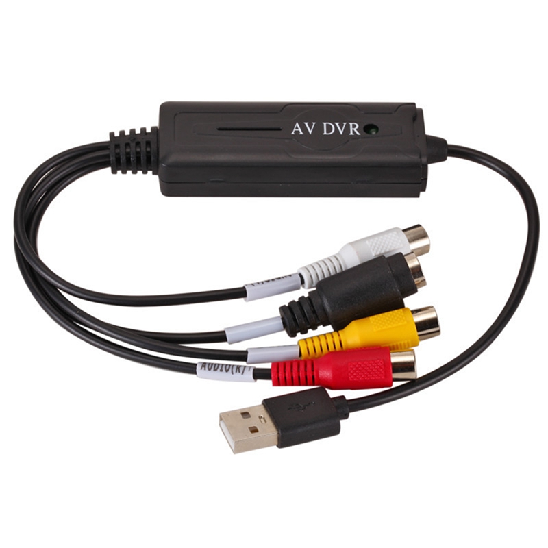 Video Capture Card USB2.0 Vhs Naar Dvd Record Capture Kaart Audio Video Converter Voor Win7/8/Xp/vista