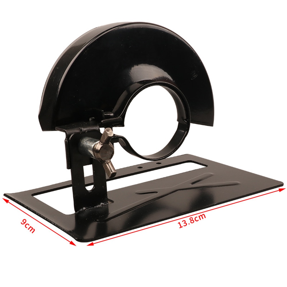 Angle Grinder Safety Protector Shield Cover Bracket Stand Holder Support Base Metal Woodworking Wheel Guard Cutting Machine Tool