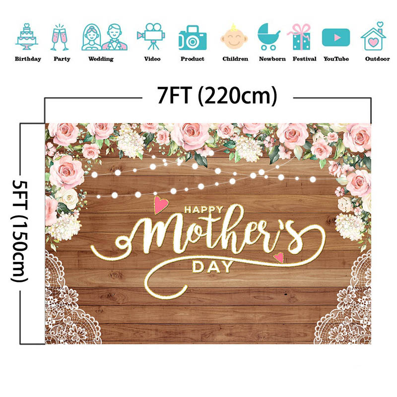 Happy Mother's Day Dekoration Veranda-Schild – Banner Für Den Muttertag