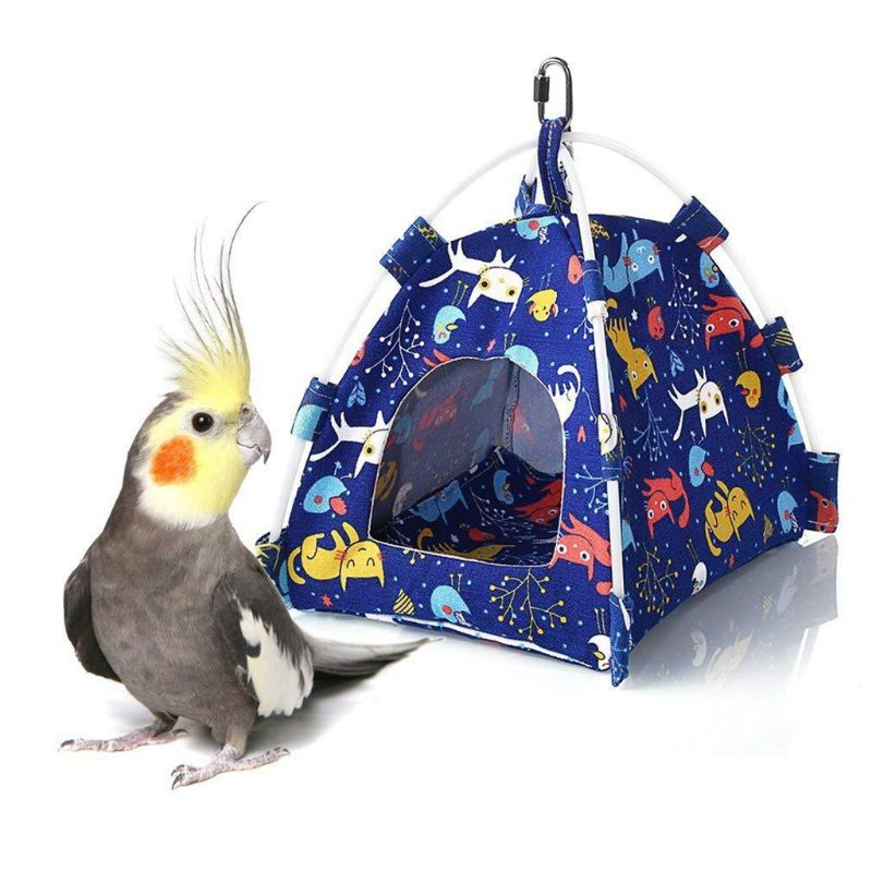 Hamac d'hiver | Nid d'oiseau de Hamster, maison, lit, cabane suspendue, jouet pour perruche calotte