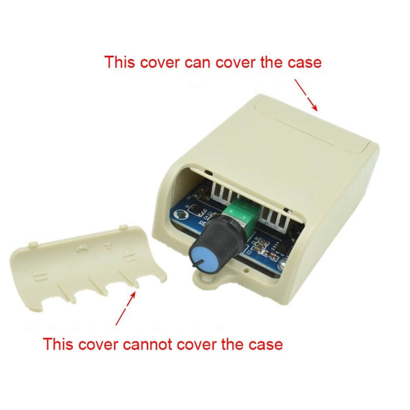 30A DC Motor Speed Controller DC12V-24V Motor Controller Stepless Speed Change Module