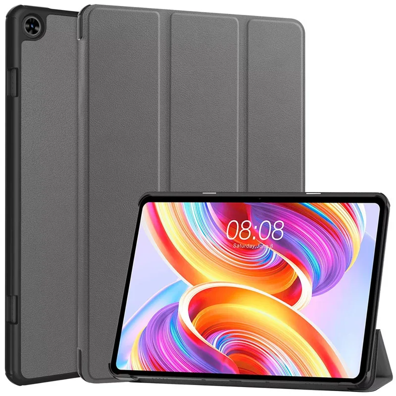 Teclast T50 tablet beschermhoes duurzame plastic drievoudige hoes voor tablets e-books compatibel verschillende apparaten: GRIJS