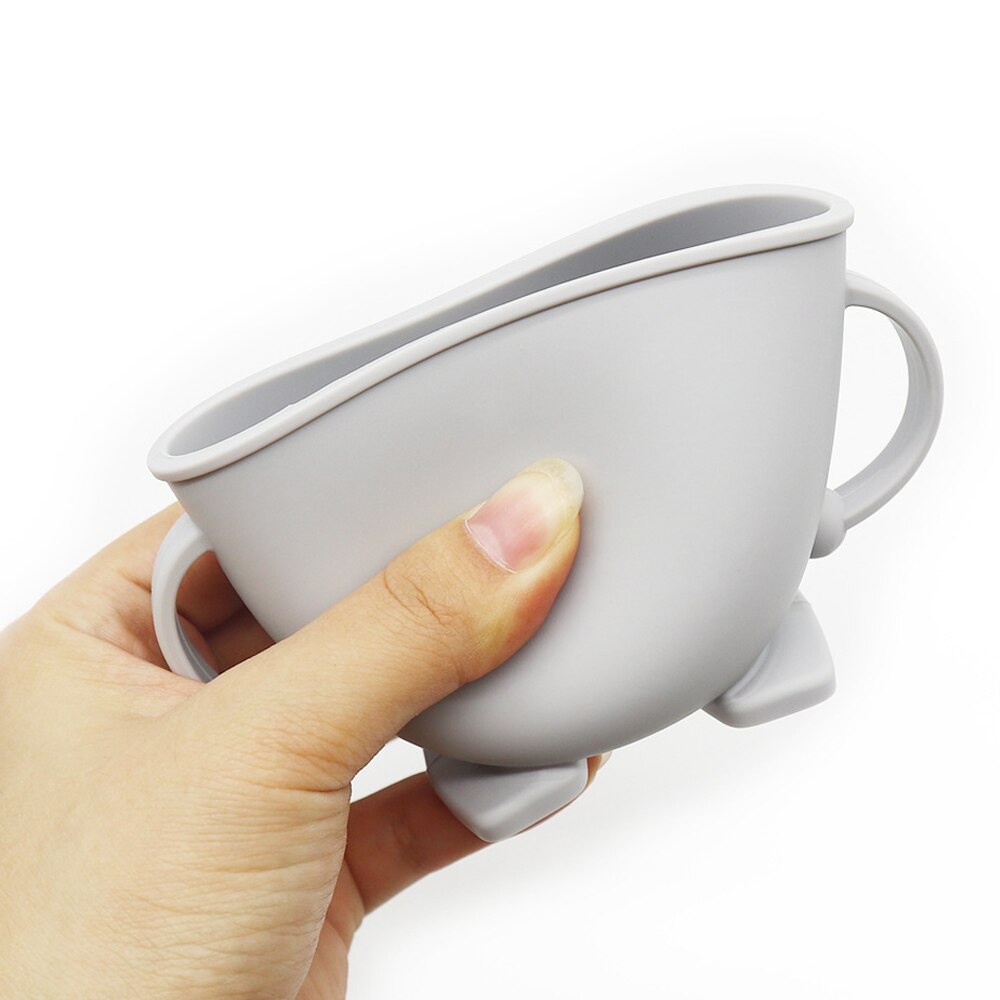 Babyvoedingsbekers, babyleerbekers, babydrinkgerei, siliconen snackbekers voor peuters en kinderen met siliconen babytrainerbeker