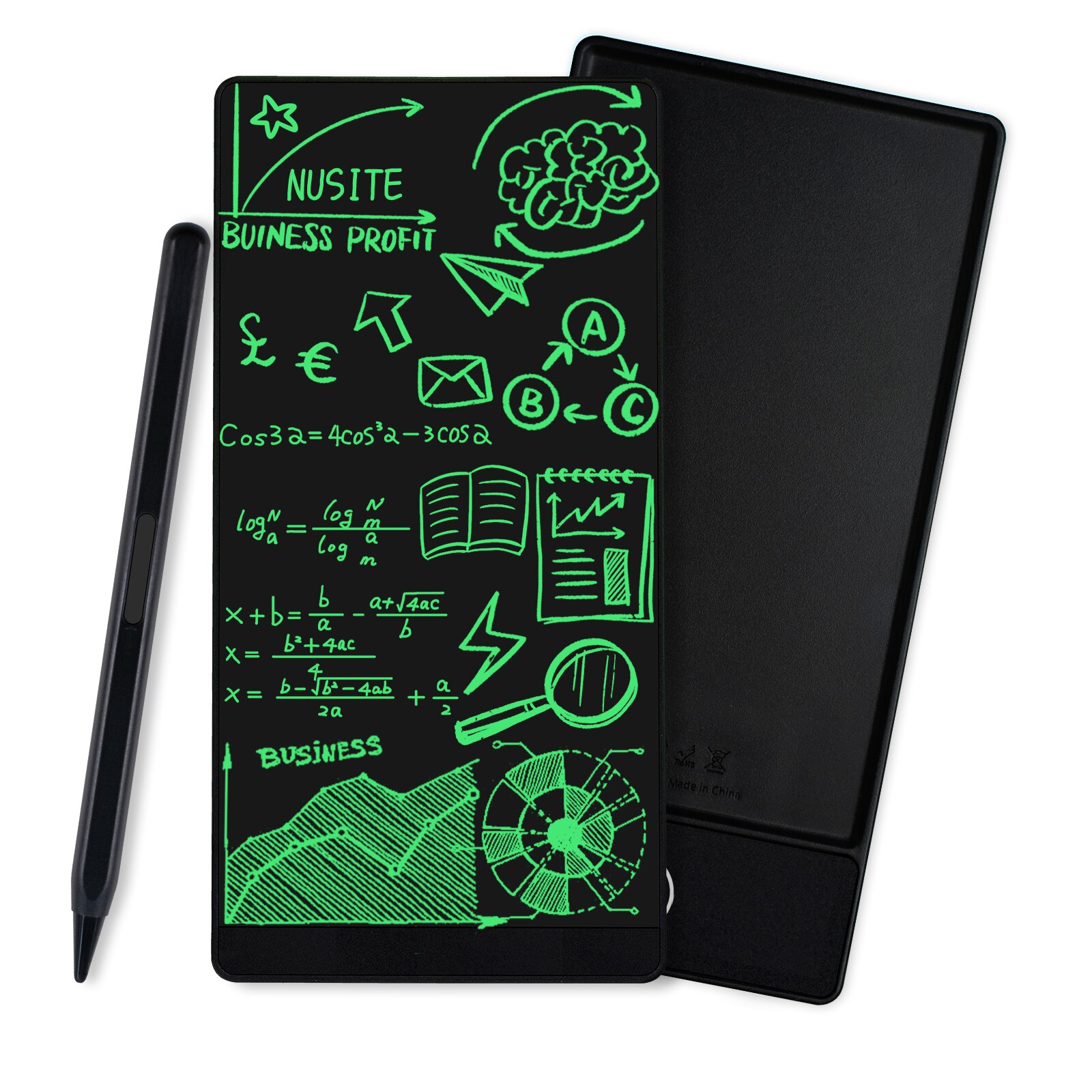 6.5 Inch Electronic Drawing Tablet LCD Writing Tablet Monochrome Handwriting Pad Mini Digital Doodle Board For Kids And Adults