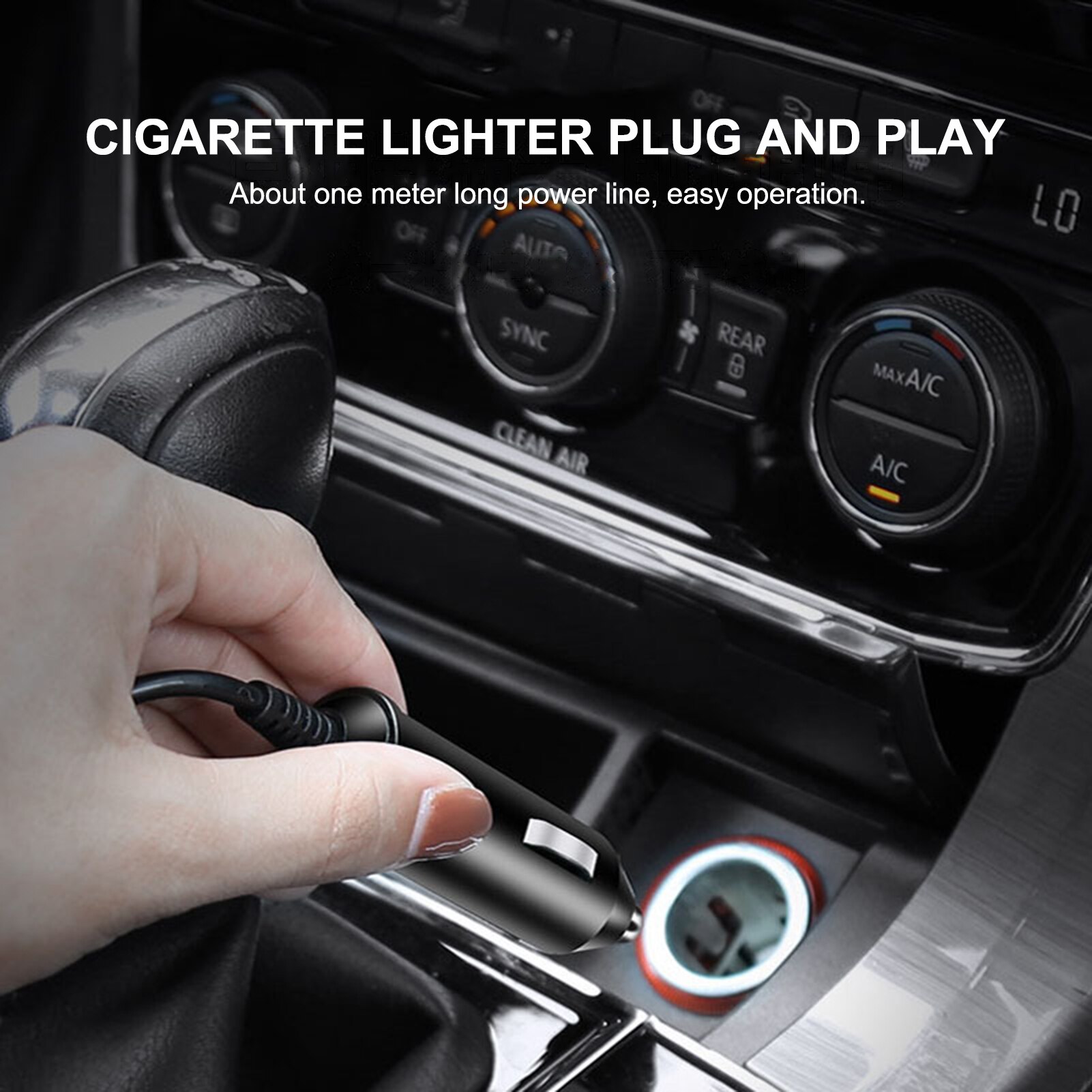 Kubek termiczny samochodowy 12V 300ml stal nierdzewna elektroniczny termiczny kubek podróżny kubek termiczny srebrny