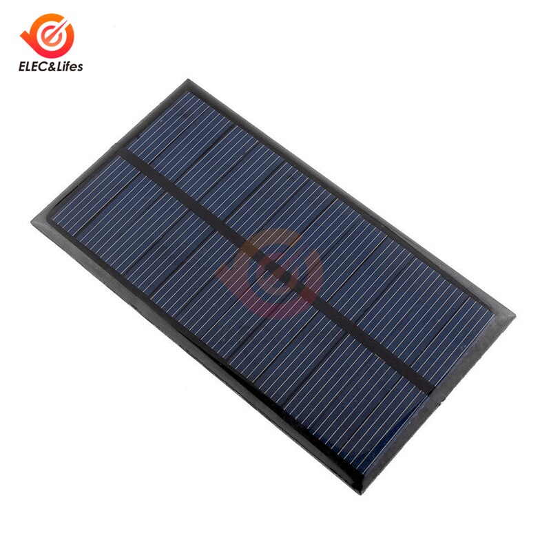 Solar Panel 6V 100MA 1W Mini Solar System DIY For Battery Cell Phone Chargers Portable Solar Cell