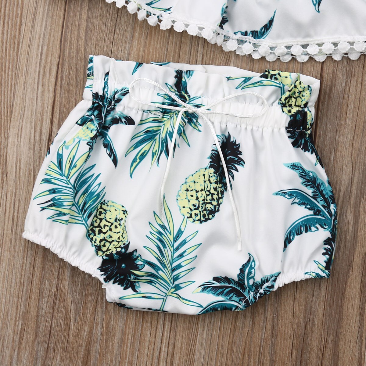 1-7 år piger børn badetøj blomsterprint børn bikini børn todelt badedragt strandtøj
