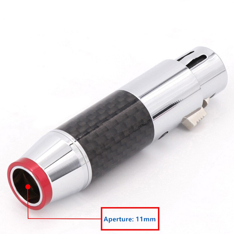 XLR Plug Adapter 3 Pin Carbon Fiber Gold Rhodium Plating High end Audio XLR Male Female Connectors Speakers Hifi AUX Jack Socket