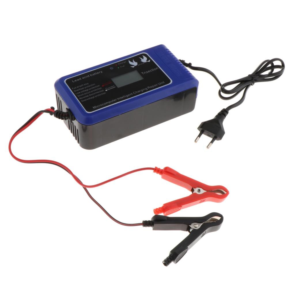 12V 10A Full Smart Car Motorcycle Battery Charger Recovery for Motorcycle