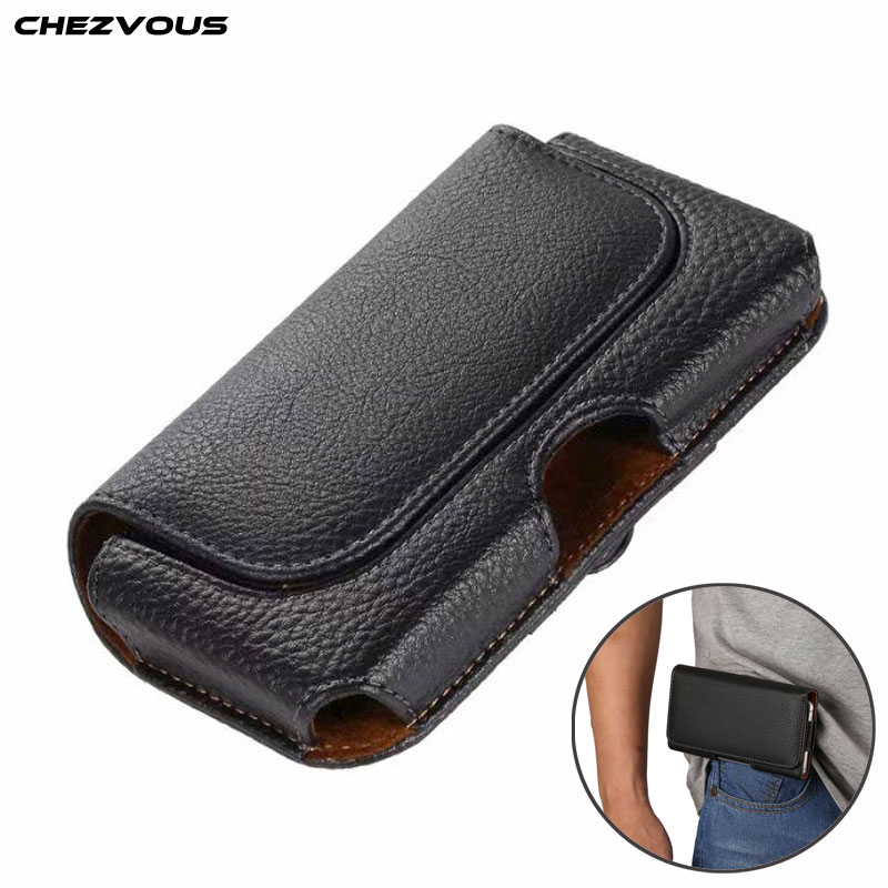 CHEZVOUS Mens Universele Riem Clip Holster Taille Pack voor iPhone 3G 4 4s 5 5s SE 6 mobiele Telefoon Bag Case voor iPhone X 7 8 6 6s