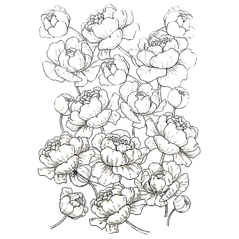 DIY Background Clear Stamp Transparent Stamps for DIY Scrapbooking Photo Album Cutting Crafts Stencil: 15