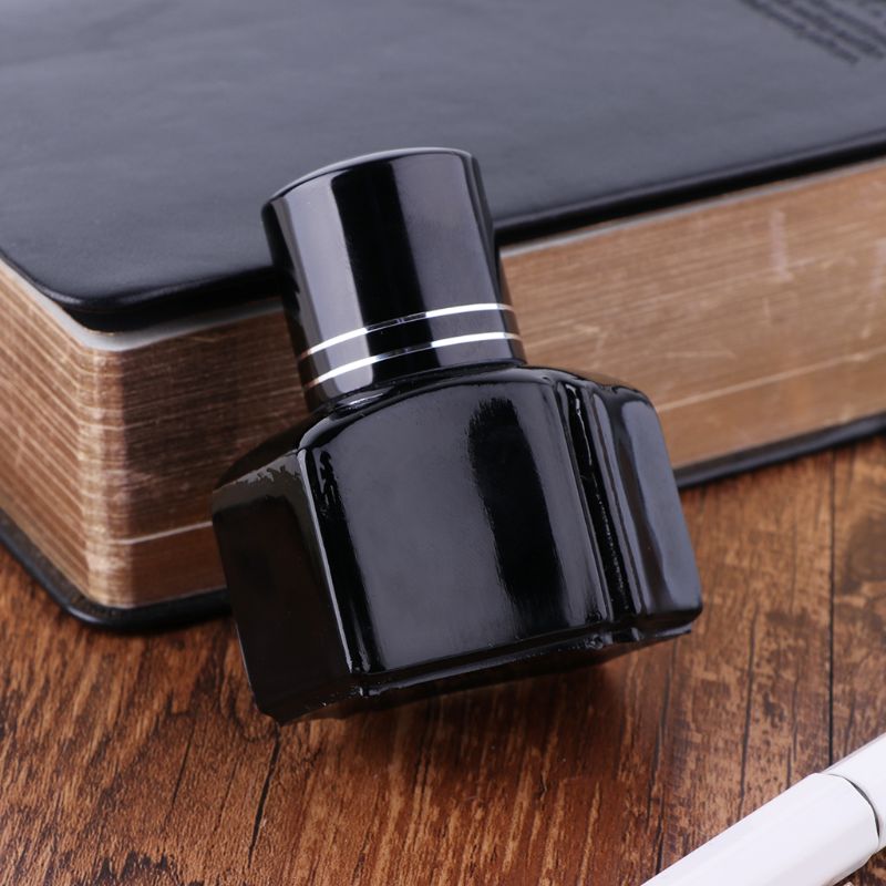 25ml flessen glazen zwarte inkt voor soepel schrijvende vulpennen, schoolbenodigdheden, kantoorbenodigdheden, groothandel