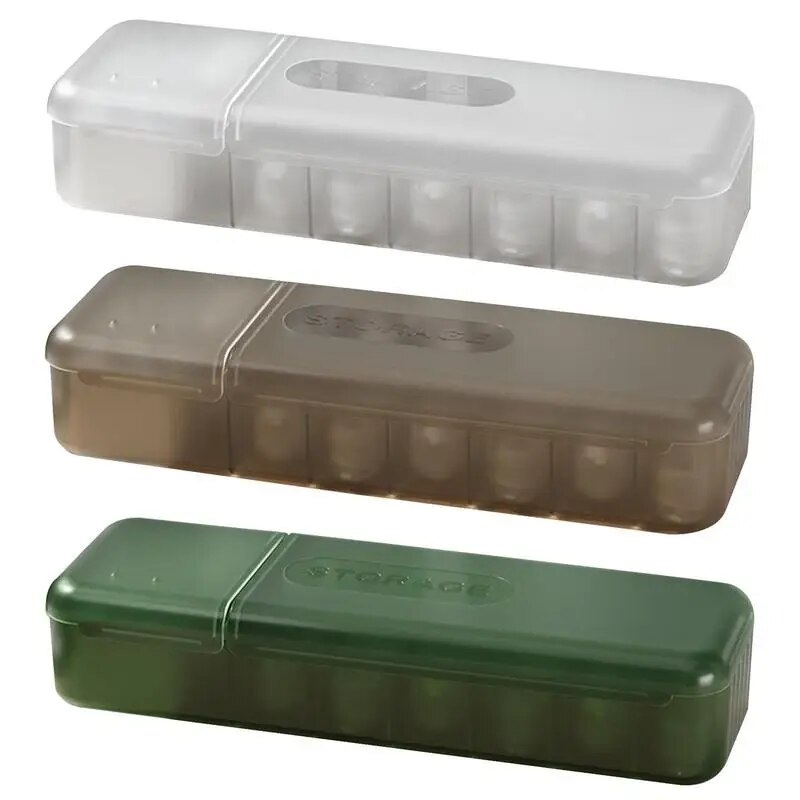 Kabelorganizer Box Draagbaar met 7-compartiment Datakabel Opbergdoos Voor Thuiskantoor Organisatie Oplader Snoer Voor Elektronica