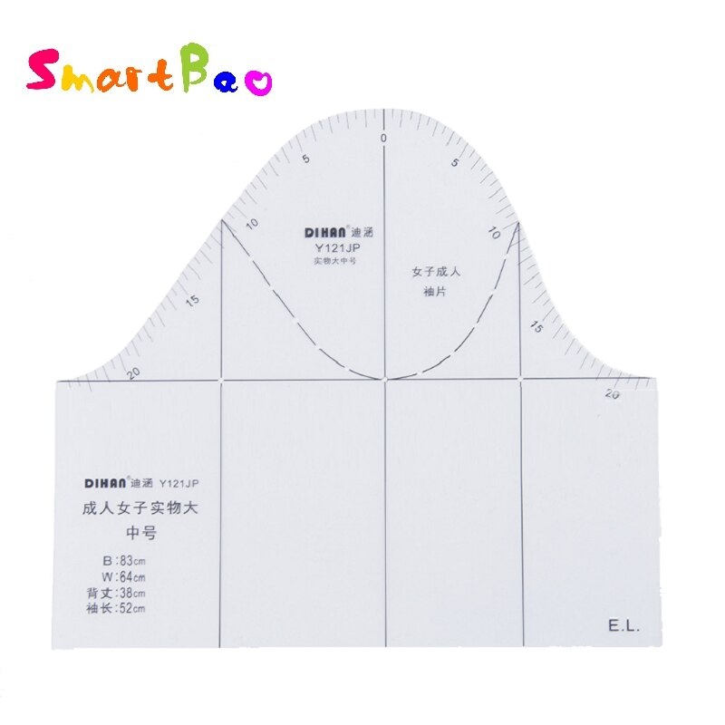 1:1 Sleeve Pattern Making Prototype Ruler Plastic ... – Vicedeal