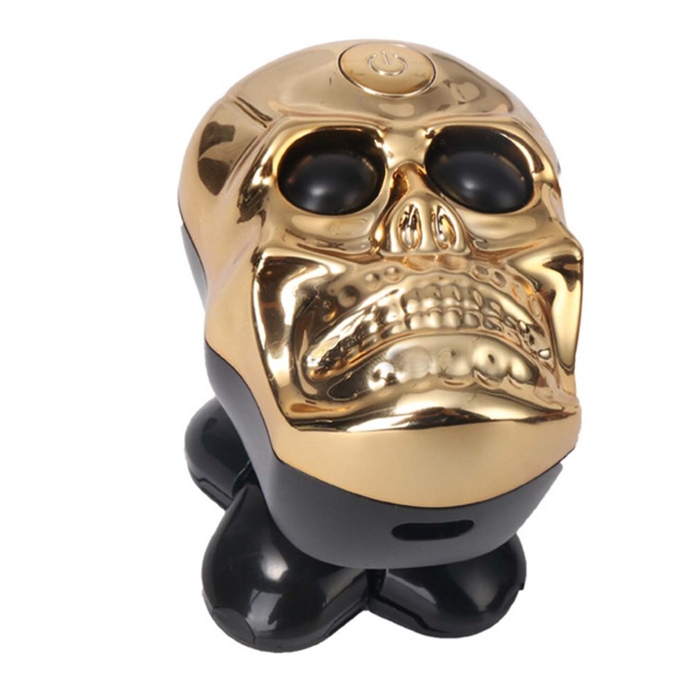 Six In One Multi Function Razor Bald Hair Clipper Shaver Skull Shaped Haircut Tool USB Haircut Machine